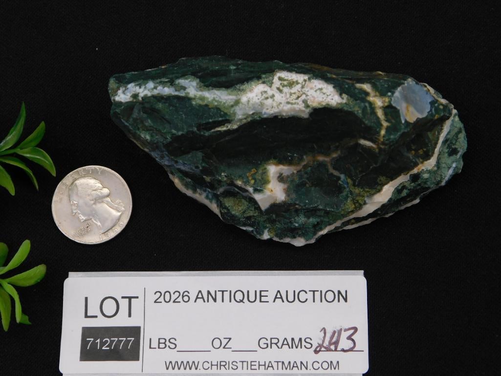 ZEBRA ROCK STONE LAPIDARY SPECIMEN - 2