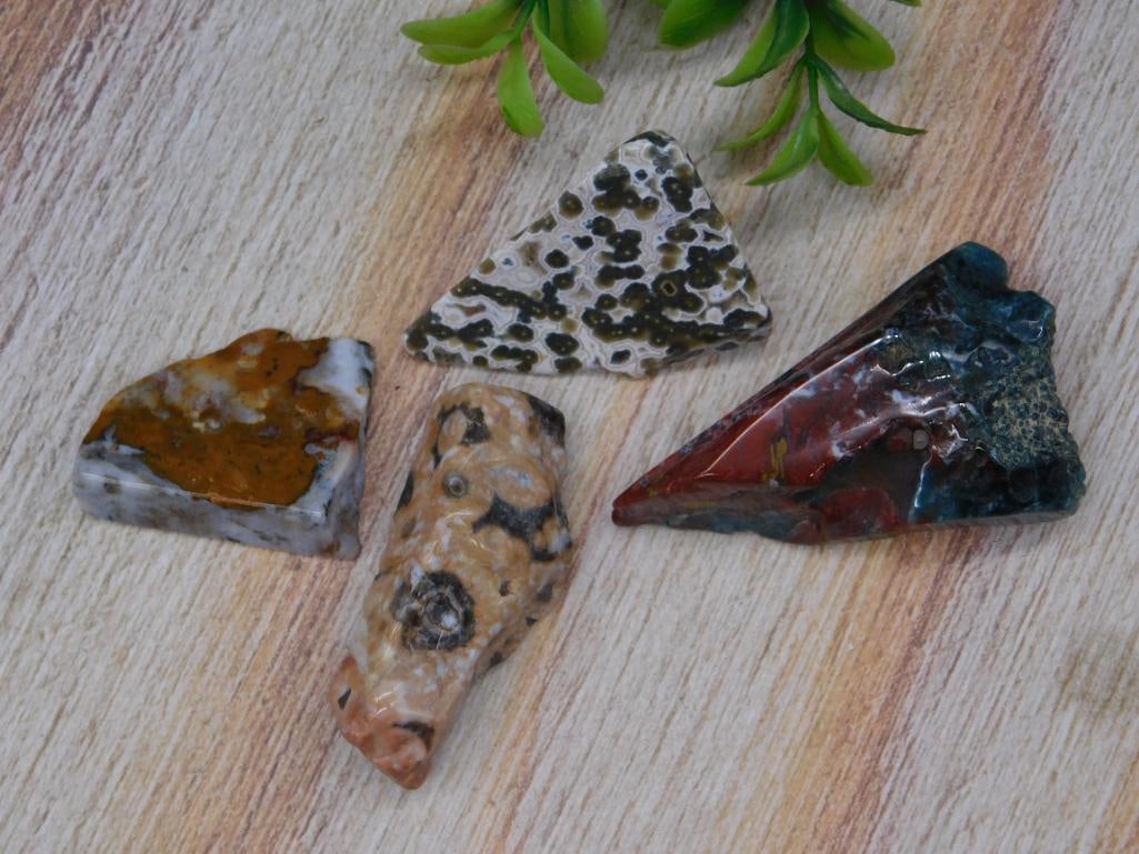 OCEAN JASPER ROCK STONE LAPIDARY SPECIMEN: OCEAN JASPER ROCK STONE LAPIDARY SPECIMEN