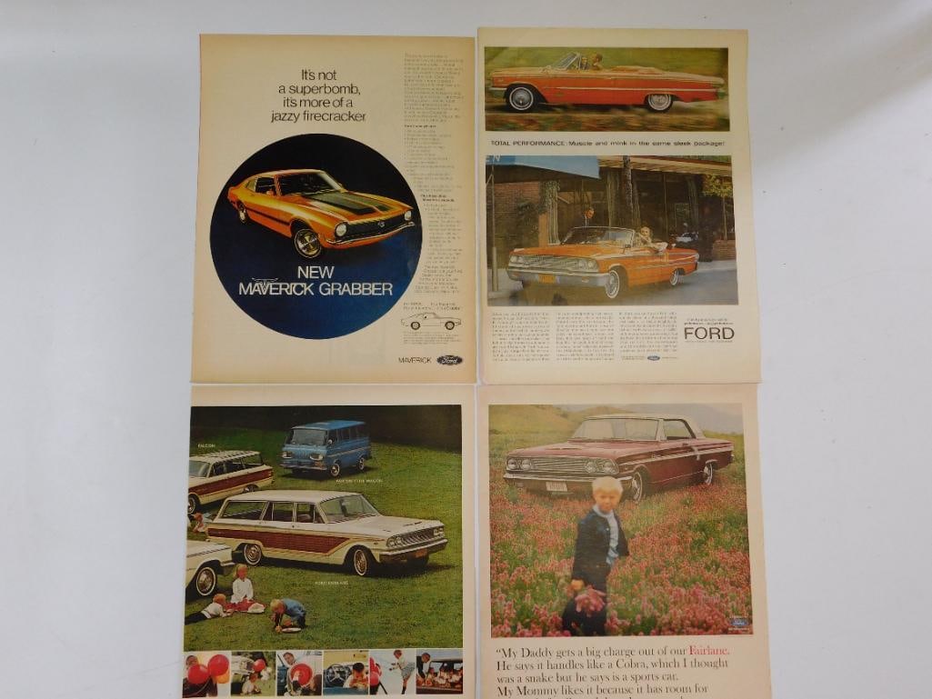 FORD ADVERTISING INSERT AUTOMOBILIA ANTIQUE: FORD ADVERTISING INSERT AUTOMOBILIA ANTIQUE