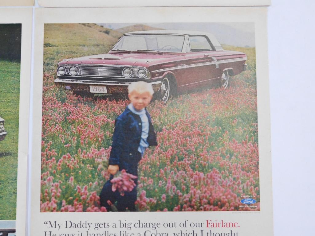 FORD ADVERTISING INSERT AUTOMOBILIA ANTIQUE - 2