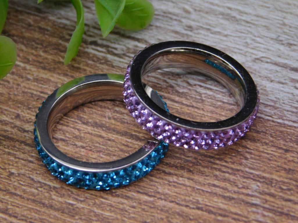 STONE RINGS ROCK STONE LAPIDARY SPECIMEN: STONE RINGS ROCK STONE LAPIDARY SPECIMEN