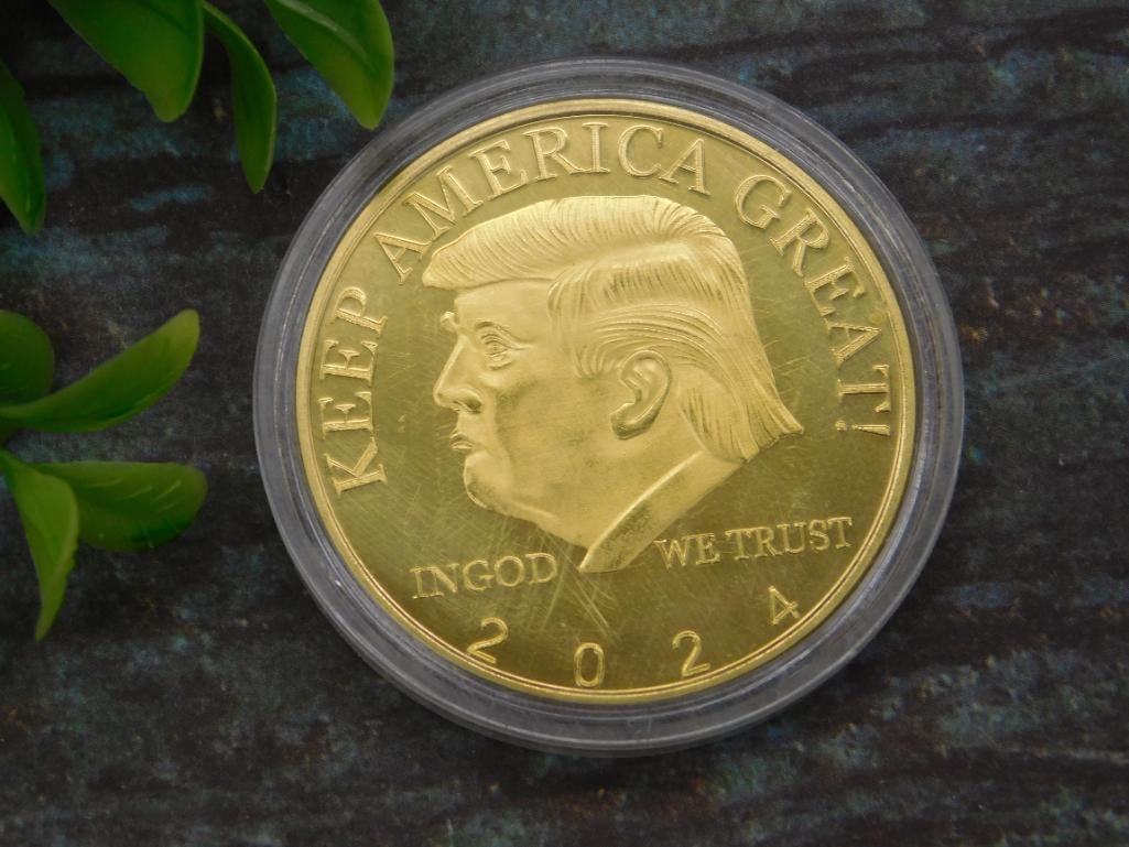 2024 PRESIDENTIAL NOVELTY COIN: 2024 PRESIDENTIAL NOVELTY COIN