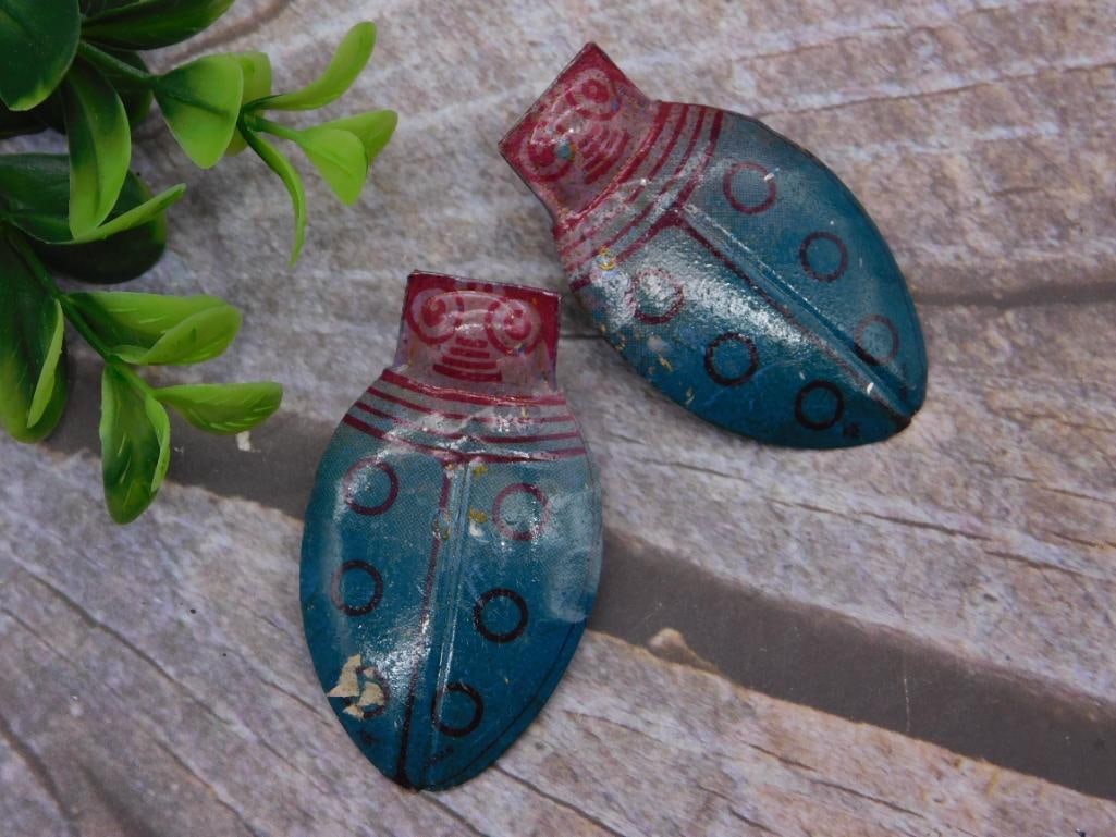 LADYBUG VINTAGE TIN TOYS ANTIQUE: LADYBUG VINTAGE TIN TOYS ANTIQUE