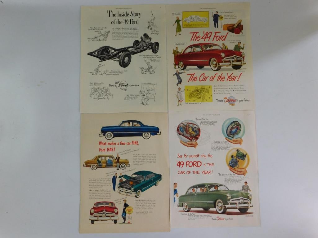 VINTAGE FORD ADVERTISING INSERTS MAGAZINE AUTOMOBILIA: VINTAGE FORD ADVERTISING INSERTS MAGAZINE AUTOMOBILIA