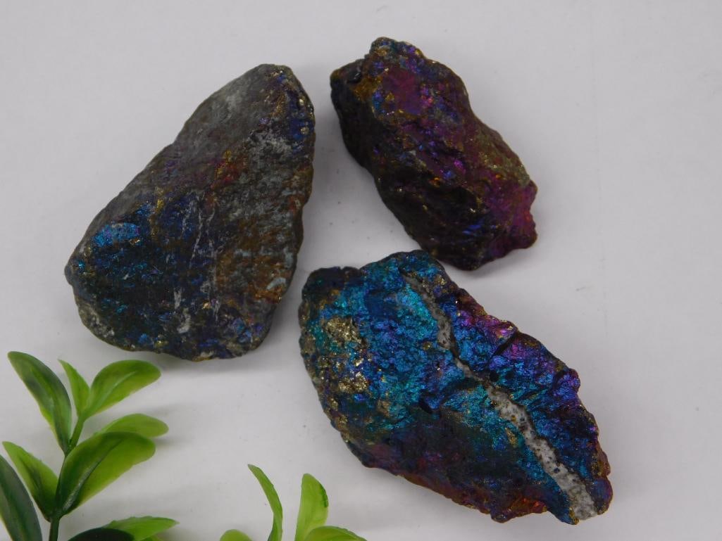 PEACOCK ORE ROCK STONE LAPIDARY SPECIMEN (1 of 3)