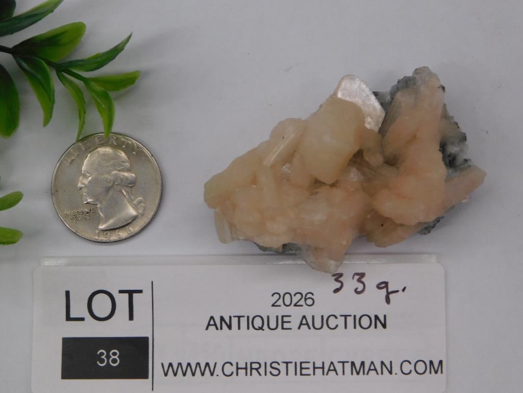 A STILLBITE SPECIMEN ROCK STONE LAPIDARY SPECIMEN - 2