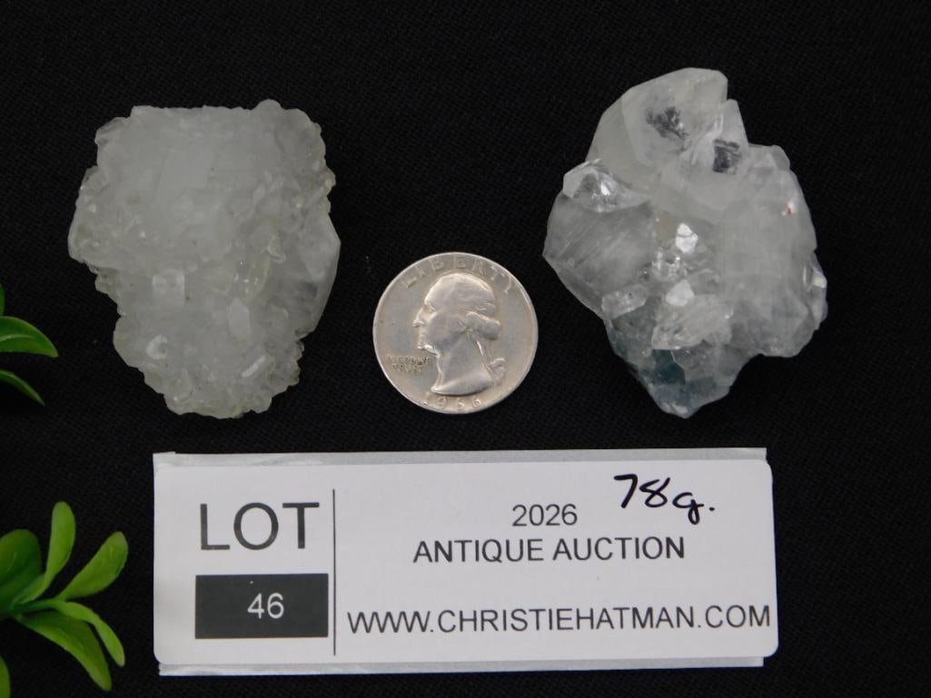 A QUARTZ ROCK STONE LAPIDARY SPECIMEN - 2