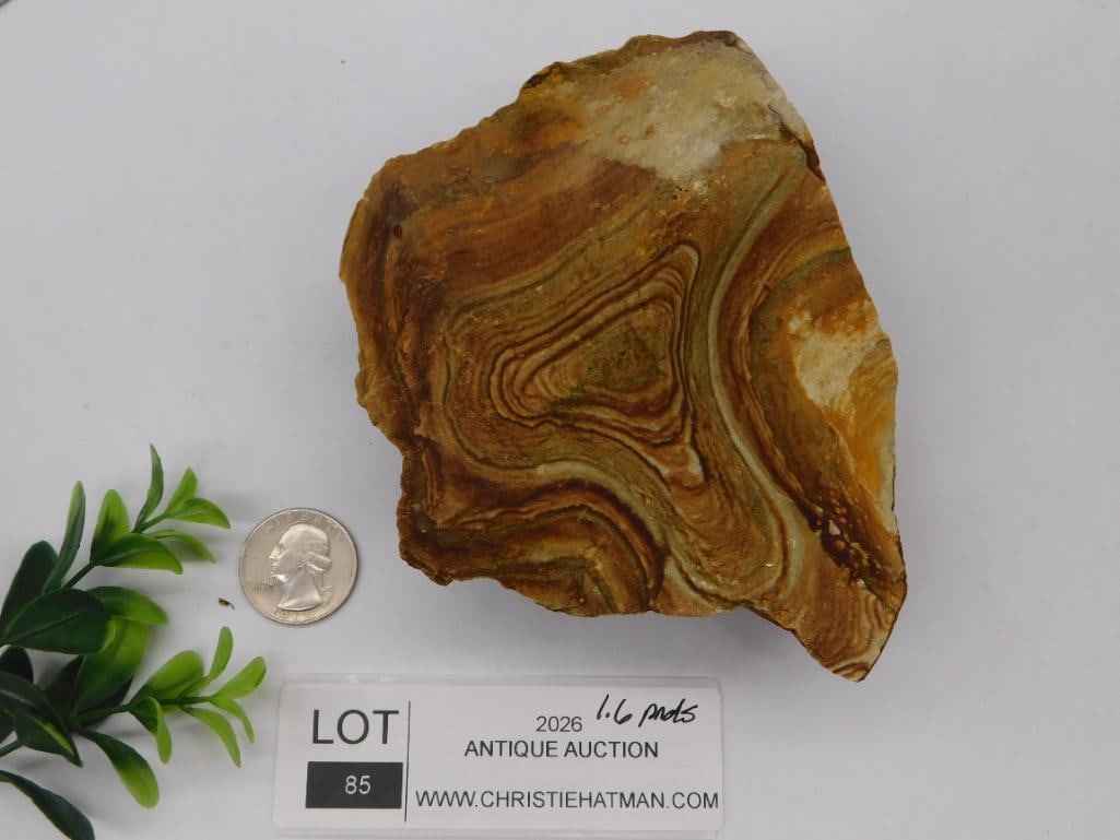 JASPER ROCK STONE LAPIDARY SPECIMEN - 2
