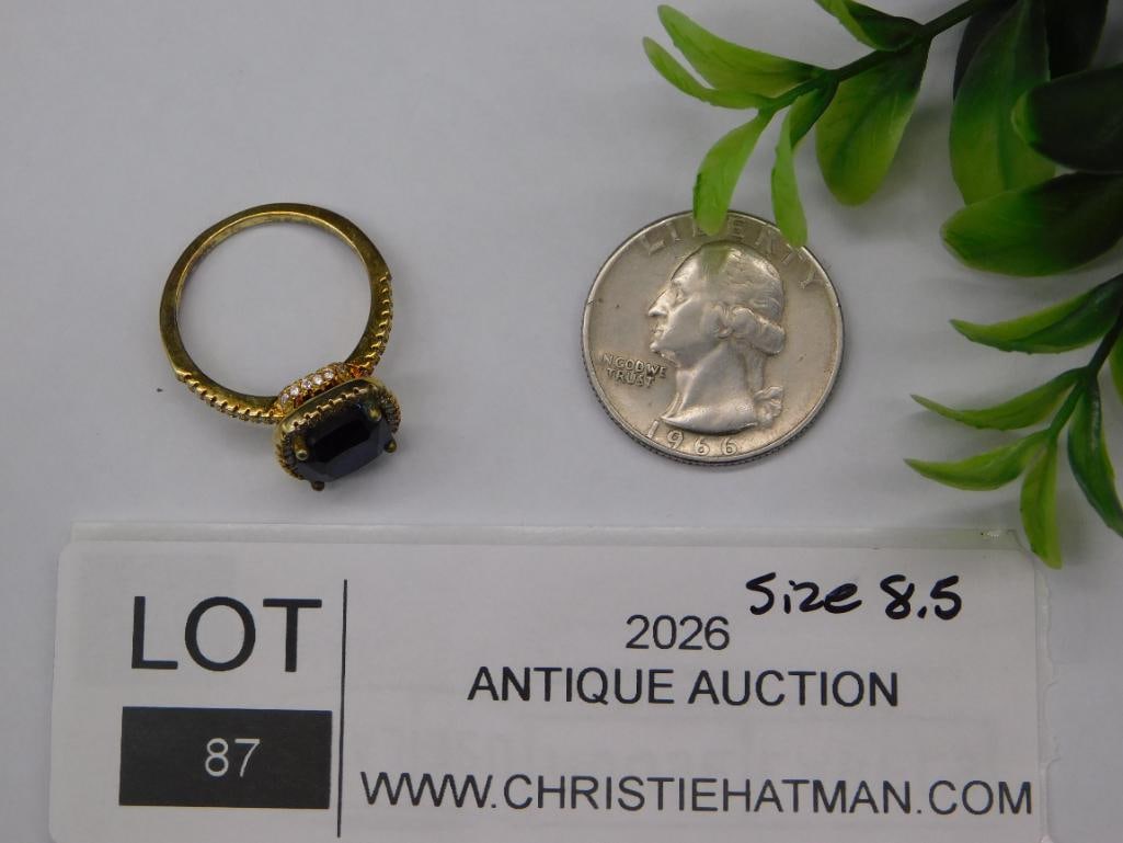 STONE RING ROCK STONE LAPIDARY SPECIMEN - 2