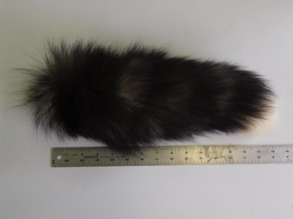 SILVER FOX TAIL TAXIDERMY - 3