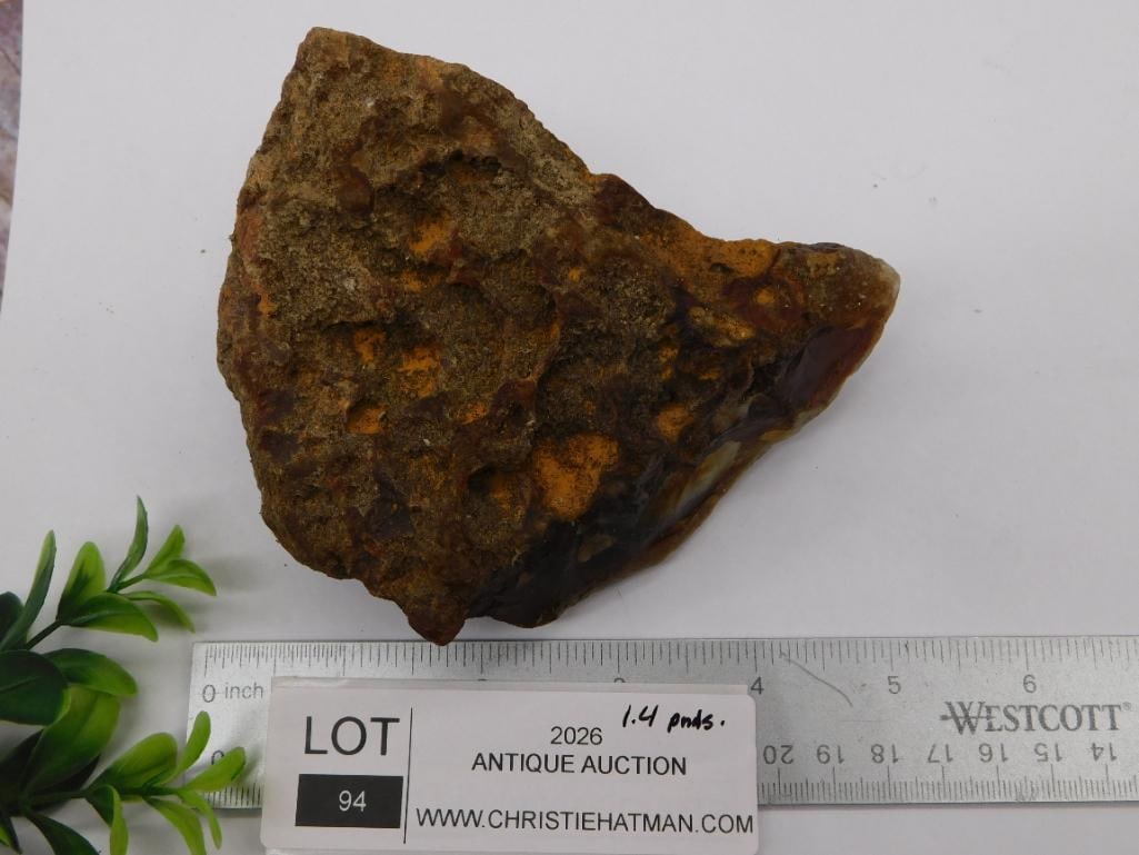 AGATE ROCK STONE LAPIDARY SPECIMEN - 3