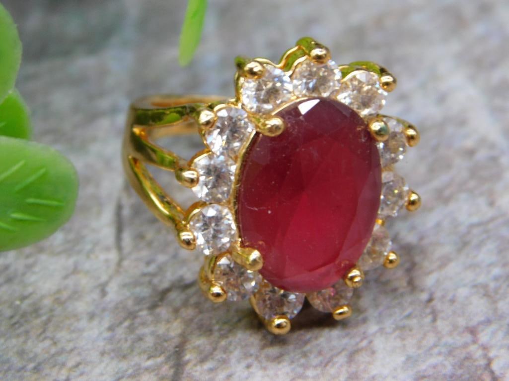 STONE RING ROCK STONE LAPIDARY SPECIMEN (1 of 2)