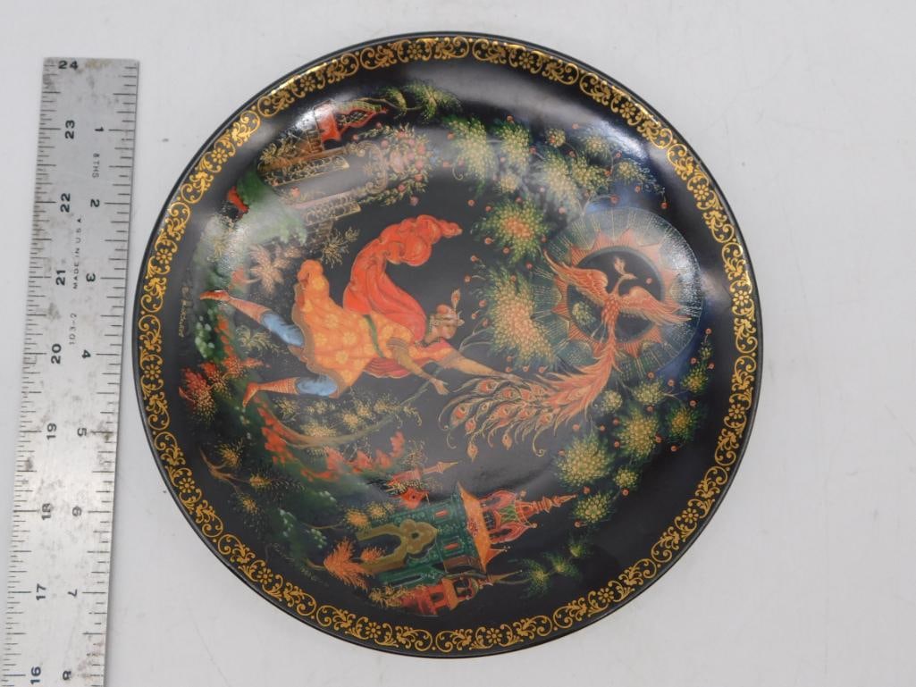 1996 TSAREVICH AND THE FIREBIRD DECORATIVE PLATE - 3