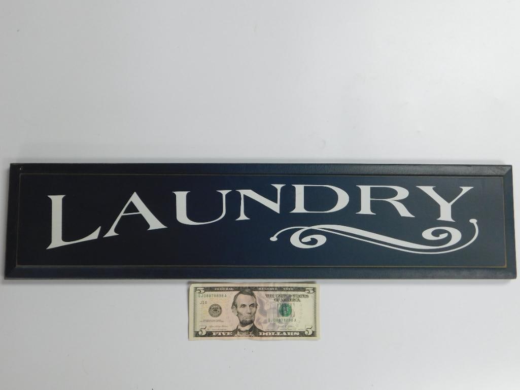 Laundry Decorative Sign: Laundry Decorative Sign