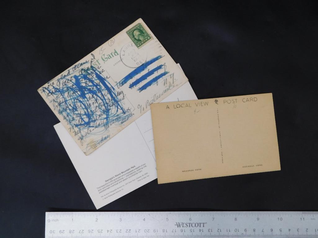 VINTAGE POST CARDS ANTIQUE EPHEMERA - 2