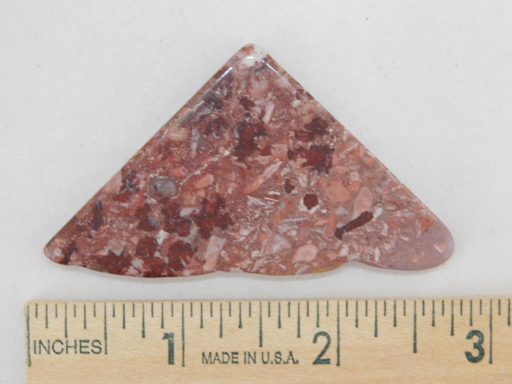 APACHE DENDRITIC RHYOLITE ROCK STONE LAPIDARY SPECIMEN - 3