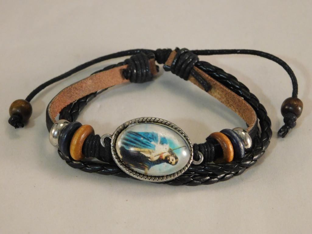 BRACELET ROCK STONE LAPIDARY SPECIMEN: BRACELET ROCK STONE LAPIDARY SPECIMEN