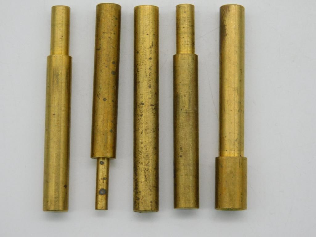 BRASS DOPS ROCK STONE LAPIDARY SPECIMEN: BRASS DOPS ROCK STONE LAPIDARY SPECIMEN