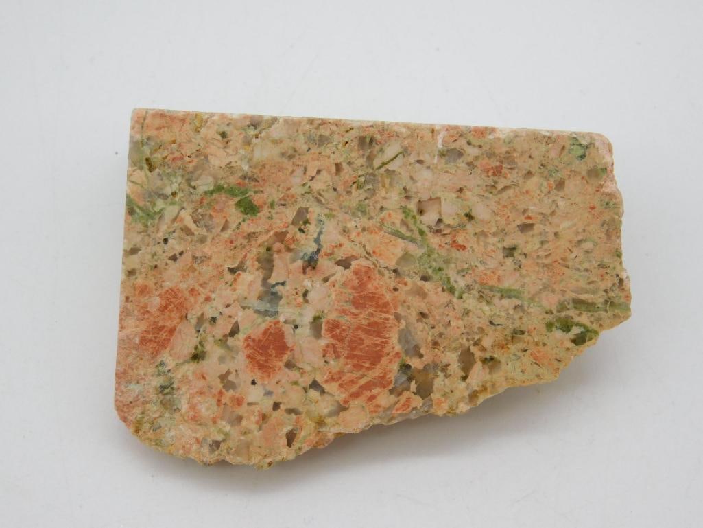 UNAKITE ROCK STONE LAPIDARY SPECIMEN: UNAKITE ROCK STONE LAPIDARY SPECIMEN