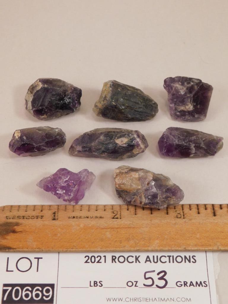 AMETHYST ROCK STONE LAPIDARY SPECIMEN - 2