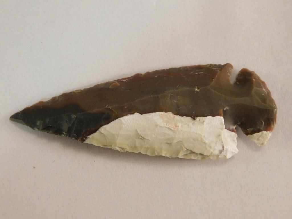 3 INCH HAND KNAPPED AR ROWHEAD: 3 INCH HAND KNAPPED AR ROWHEAD