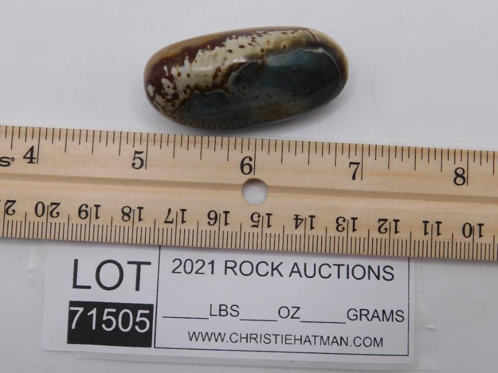 POLYCHROME JASPER ROCK STONE LAPIDARY SPECIMEN - 2