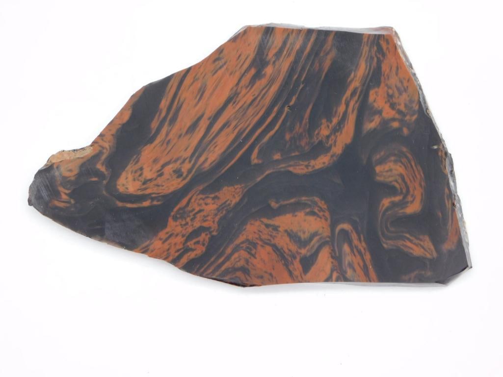 MAHOGANY OBSIDIAN SLAB ROCK STONE LAPIDARY SPECIMEN: MAHOGANY OBSIDIAN SLAB ROCK STONE LAPIDARY SPECIMEN