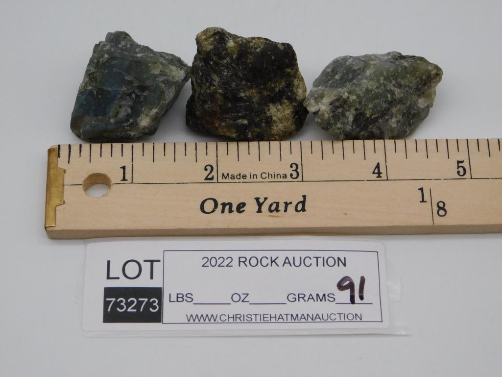 LABRADORITE ROCK STONE LAPIDARY SPECIMEN - 2