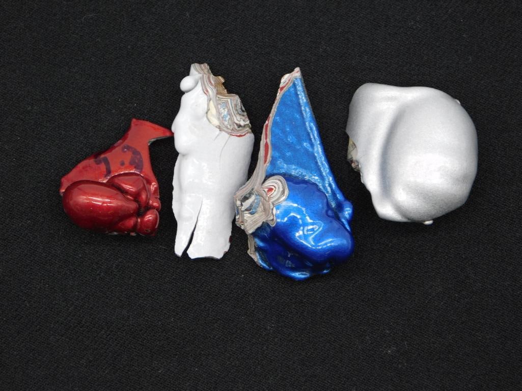 FORDITE MOTOR CITY AGATE ROCK STONE LAPIDARY SPECIMEN: FORDITE MOTOR CITY AGATE ROCK STONE LAPIDARY SPECIMEN