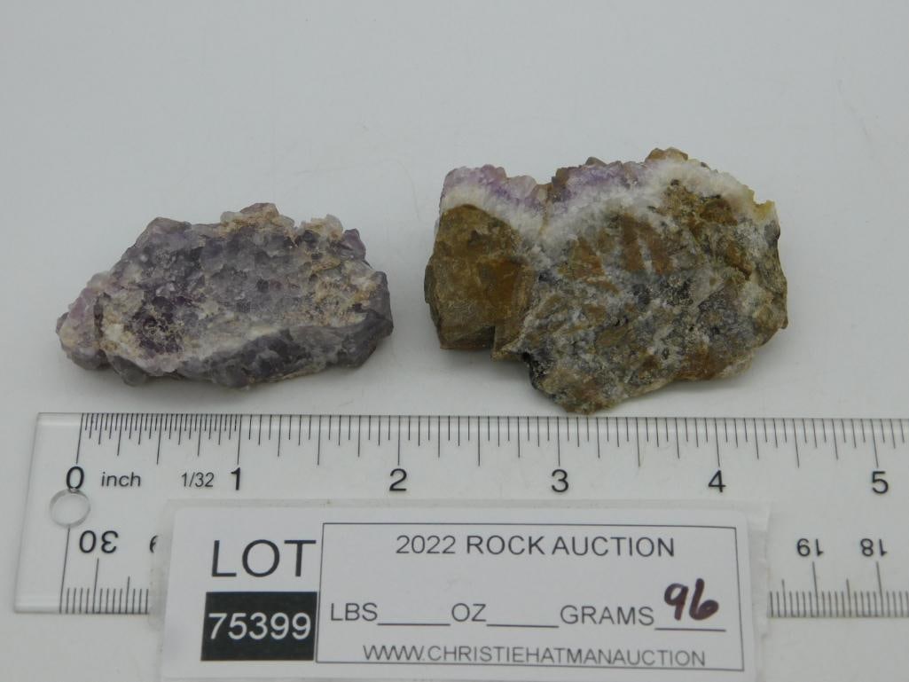 AMETHYST ROCK STONE LAPIDARY SPECIMEN - 2