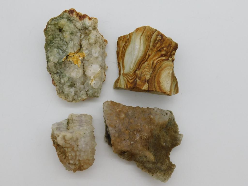 MIXED ROCK STONE LAPIDARY SPECIMEN: MIXED ROCK STONE LAPIDARY SPECIMEN