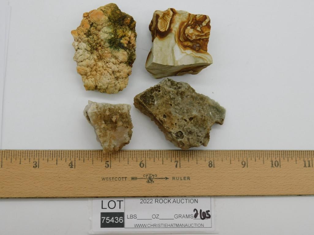 MIXED ROCK STONE LAPIDARY SPECIMEN - 2