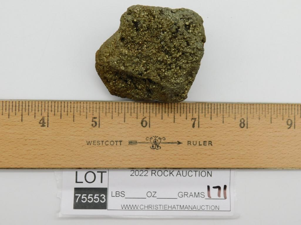PYRITE ROCK STONE LAPIDARY SPECIMEN - 2