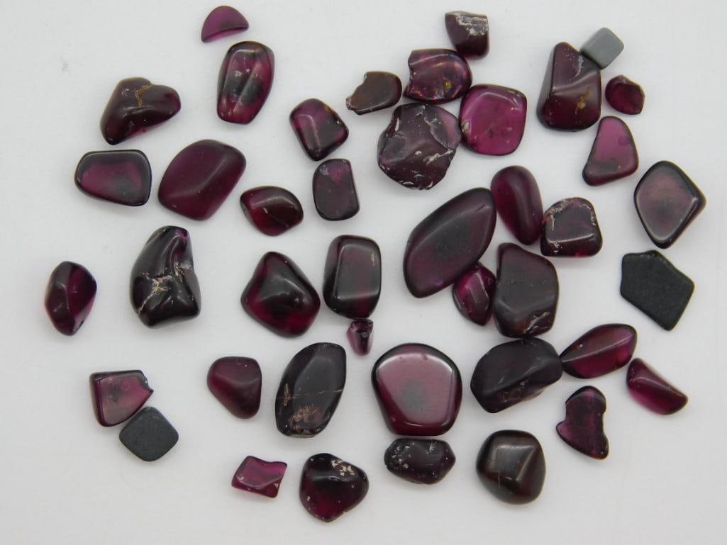 GARNET ROCK STONE LAPIDARY SPECIMEN: GARNET ROCK STONE LAPIDARY SPECIMEN