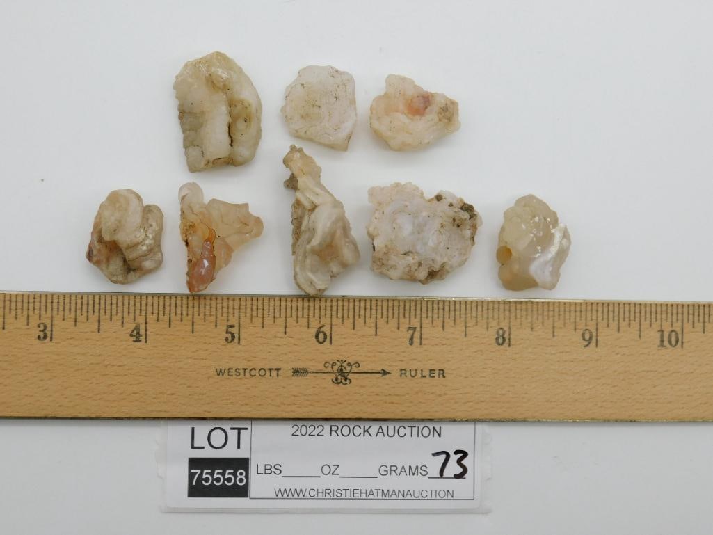 FIRE AGATE ROCK STONE LAPIDARY SPECIMEN - 2