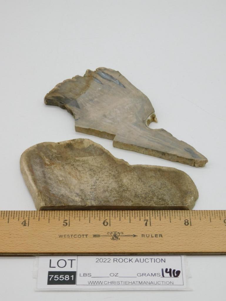 SLAB ROCK STONE LAPIDARY SPECIMEN - 2