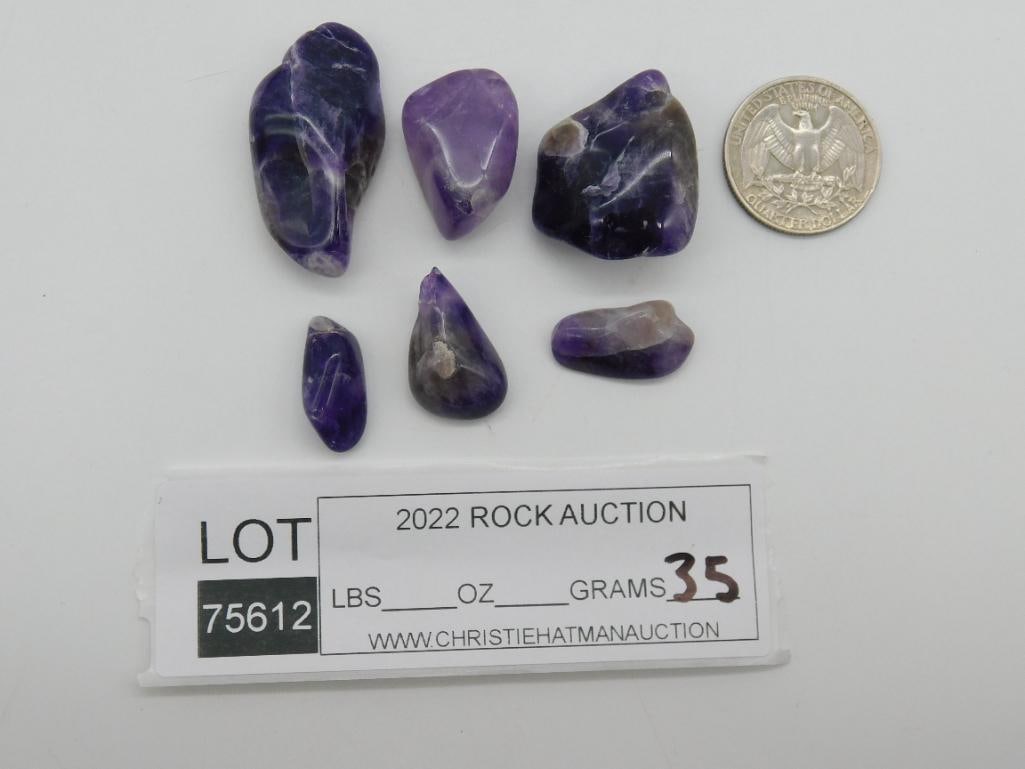 AMETHYST ROCK STONE LAPIDARY SPECIMEN - 2