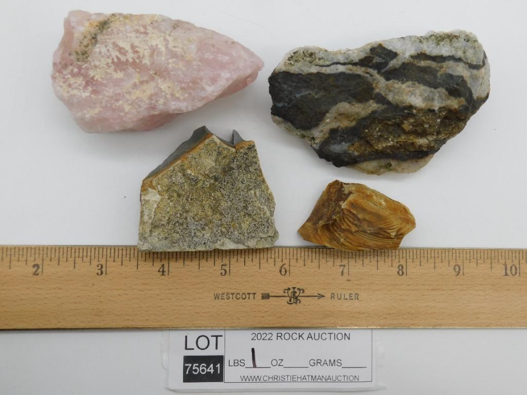 MIXED ROCK STONE LAPIDARY SPECIMEN - 2