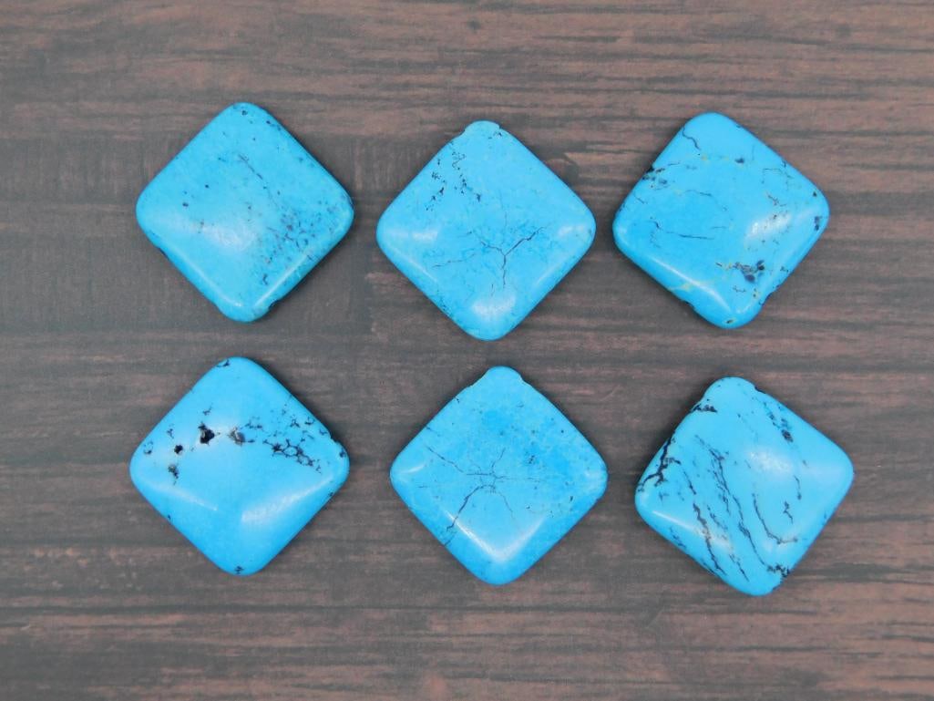 TURQUENITE BEADS ROCK STONE LAPIDARY SPECIMEN: TURQUENITE BEADS ROCK STONE LAPIDARY SPECIMEN