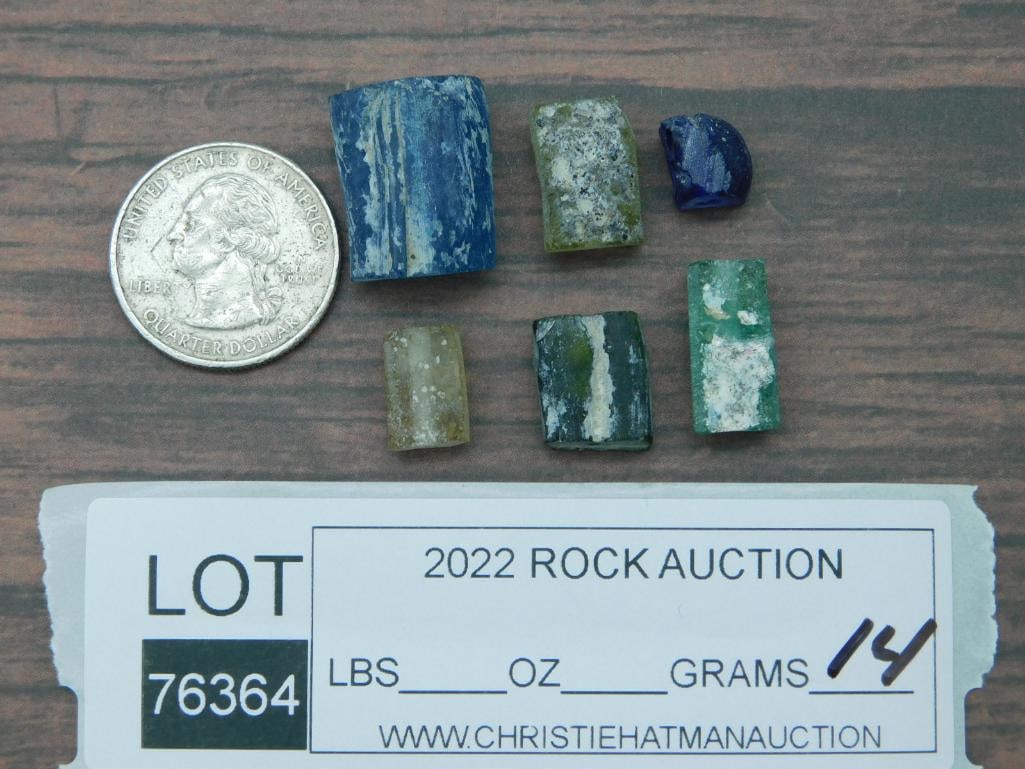 STONE BEADS ROCK STONE LAPIDARY SPECIMEN - 2