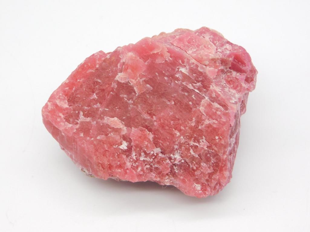 GEM RHODONITE 425 CARATS ROCK STONE LAPIDARY SPECIMEN: GEM RHODONITE 425 CARATS ROCK STONE LAPIDARY SPECIMEN