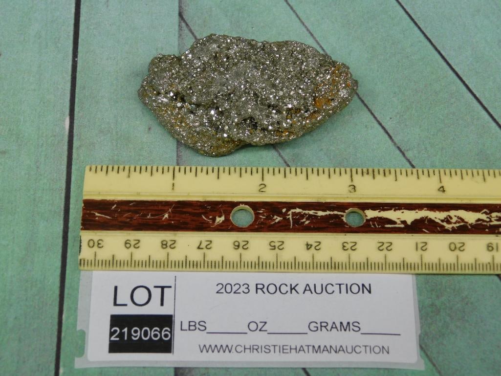 PYRITE ROCK STONE LAPIDARY SPECIMEN - 2
