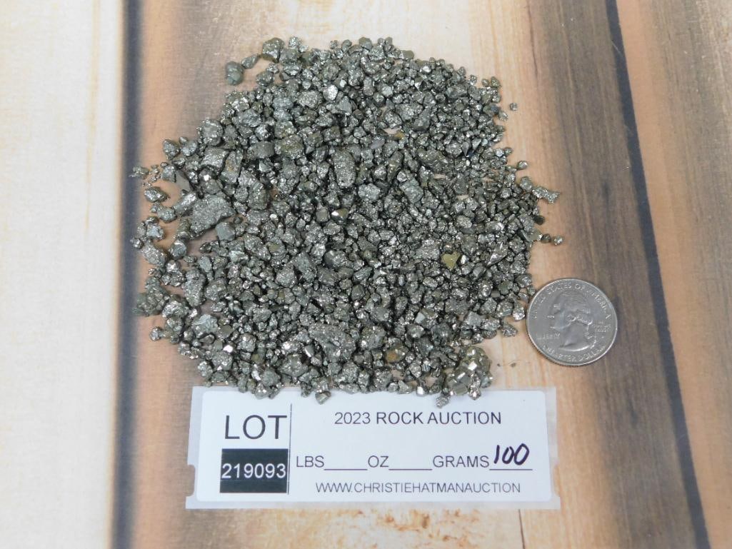 PYRITE ROCK STONE LAPIDARY SPECIMEN - 2