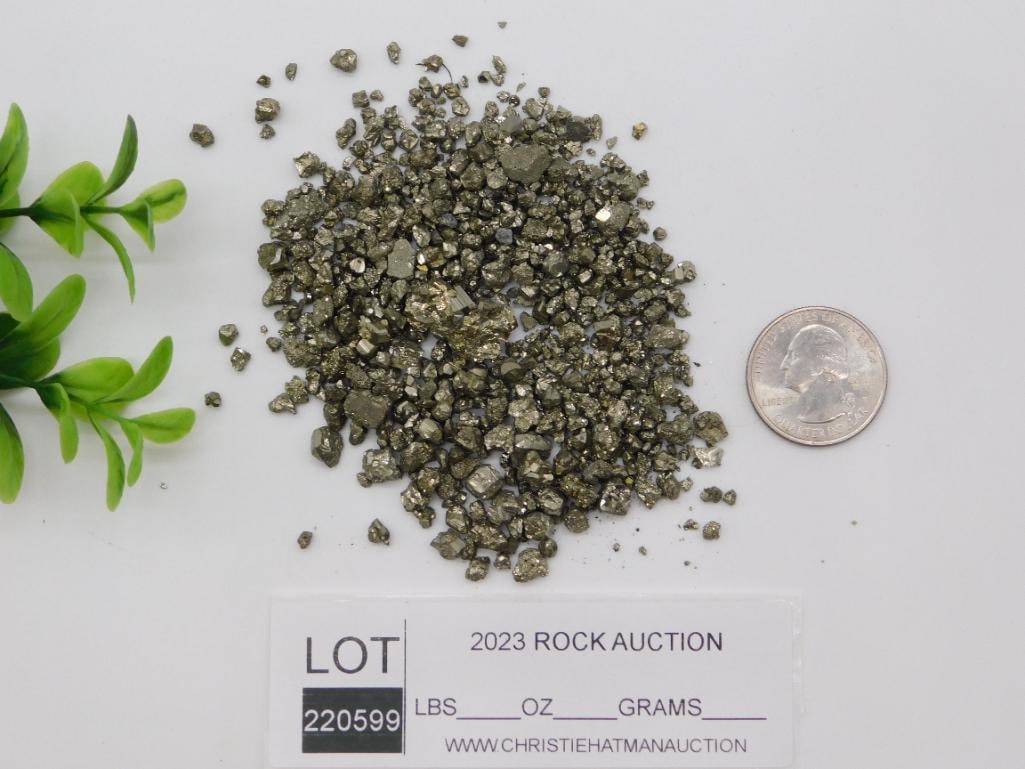 PYRITE ROCK STONE LAPIDARY SPECIMEN - 2