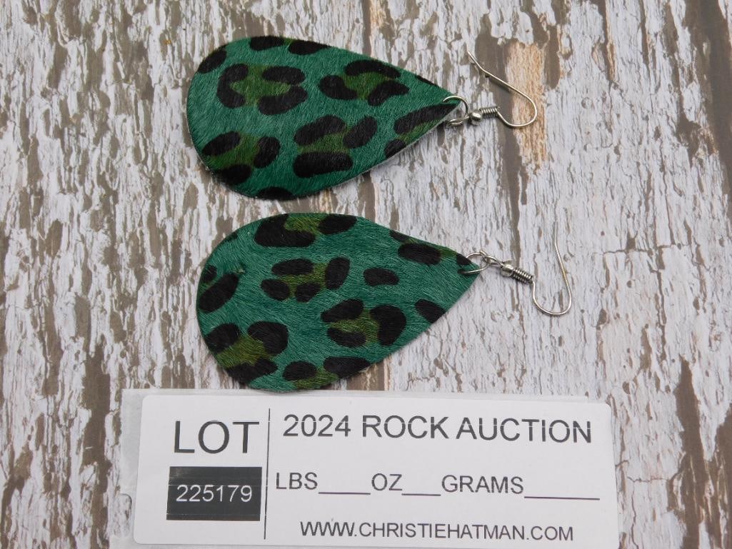 LEOPARD PRINT EARRINGS - 3