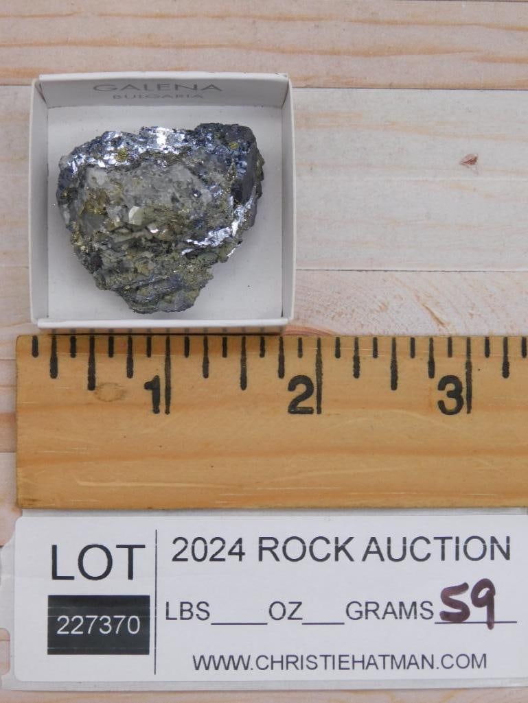 GALENA ROCK STONE LAPIDARY SPECIMEN - 2