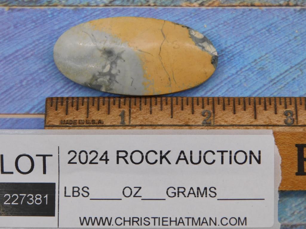 CABOCHON ROCK STONE LAPIDARY SPECIMEN - 2