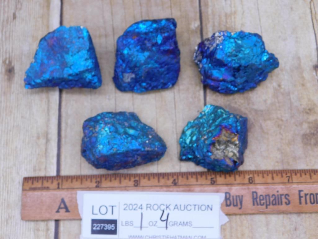 PEACOCK ORE ROCK STONE LAPIDARY SPECIMEN - 2