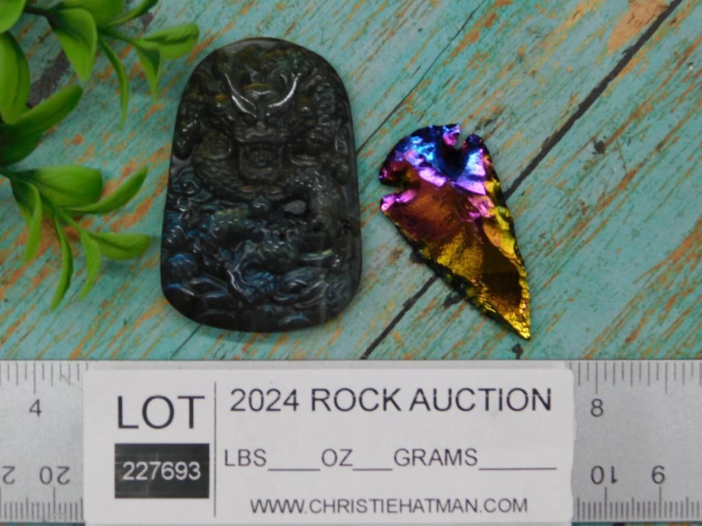 MIXED LOT ROCK STONE LAPIDARY SPECIMEN - 3