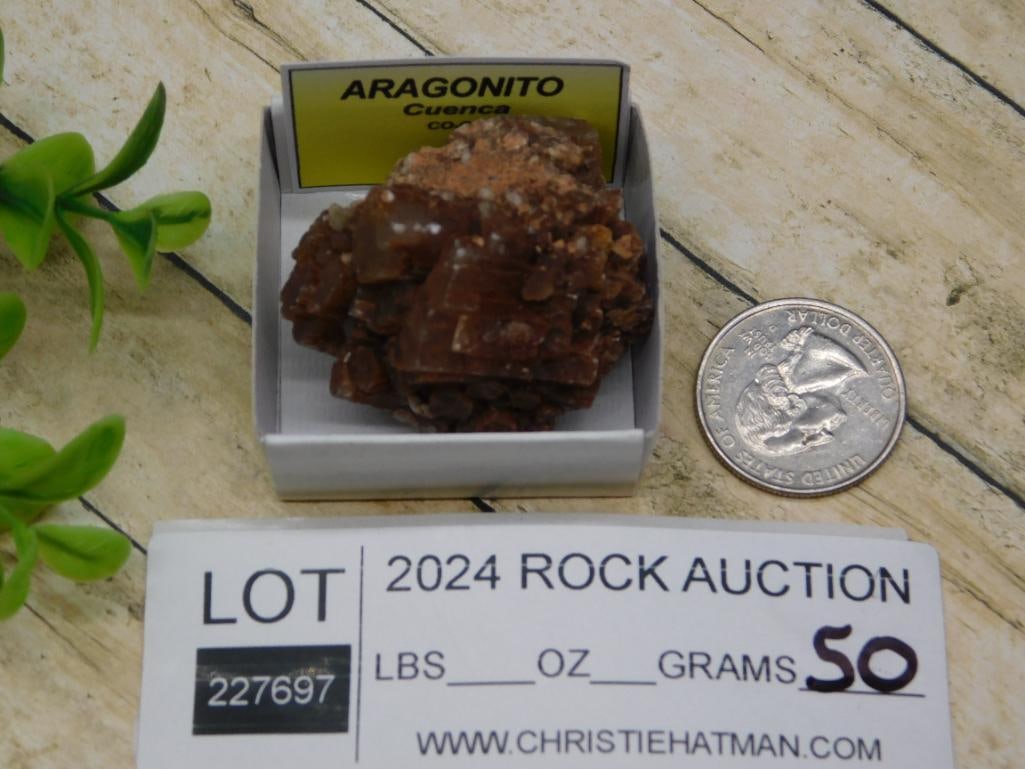 ARAGONITE ROCK STONE LAPIDARY SPECIMEN - 3